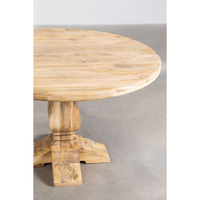 Ensemble de table à manger en bois massif, fait main, durable, 4 places, écologique, assemblé - Restaurant, hôtel, centre commercial, école, atelier, entrée