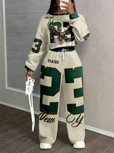 Nuevo Diseño de Chándal Deportivo Informal para Mujer, de Invierno, Sólido, de Alta Calidad, Ligero, Cortavientos, para Gimnasio - Product Image 1