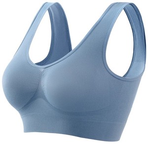 Custom OEM Women's Pink Racerback Sports <b>Bra</b> Scoop <b>Neck</b> Seamless Medium Support Yoga Workout Breathable Spandex Polyester 2026 - Product Image 5