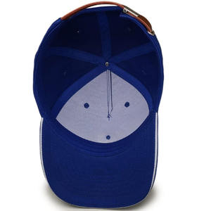 Casquette de baseball unie d'extérieur en maille respirante pour hommes et femmes, chapeau de soleil à visière large en maille 100 % coton pour l'été - Product Image 6