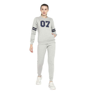 Conjunto Deportivo Informal de Invierno para Mujer, Diseño Moderno, Corte Regular, Estampado Sólido, Logotipo Personalizado, Transpirable, Excelente Calidad - Product Image 1