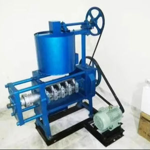 Expulseur d'huile 1535 5 HP Semi Automatique Électrique Commercial Peanut MultiSeed Oil Press Usine d'huile comestible à haut rendement - Product Image 1