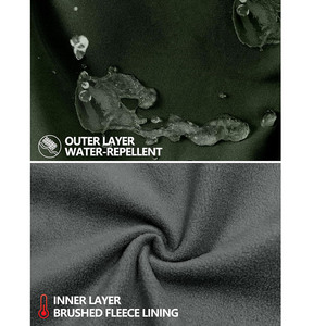 Cómoda chaqueta impermeable Softshell para exteriores para hombre, a prueba de viento, con cuello levantado, cierre de cremallera, venta al por mayor - Product Image 3