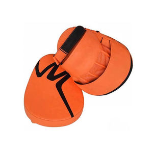 Almohadillas de Entrenamiento de Cuero Genuino, Almohadillas de Boxeo Azules Transpirables de Cuero de Alta Calidad, MMA OEM, Almohadillas con el Logotipo de tu Gimnasio - Product Image 3