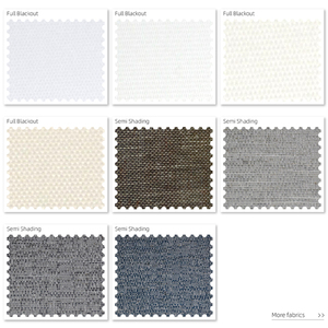 Stores verticaux à double semi-occultation de haute qualité et économiques, 30% polyester 70% <span class=keywords><strong>PVC</strong></span>, contrôle Zigbee, pour hôtel - Product Image 2