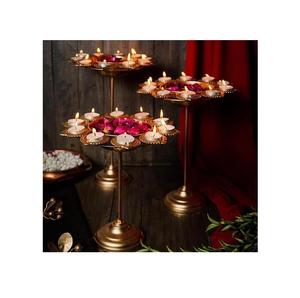 Venta al por mayor, último diseño, decoración de mesa, cuenco Urli de latón, decoración personalizada para fiesta de boda, color elegante a todo color - Product Image 1