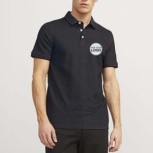 Camisetas Casuales de Manga Corta para Hombre, Corte Ajustado, con Logotipo en el Pecho, Estilo Polo - Product Image 4