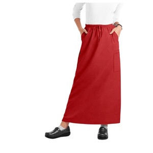 Jupes de gommage pour femmes OEM sur mesure les plus vendues avec un matériau en coton de haute qualité Jupes de gommage pour infirmière avec des couleurs personnalisées - Product Image 1