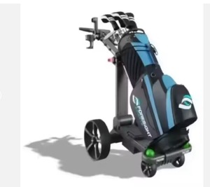 Chariot de golf électrique à télécommande original à 36 trous, chariot plat avec batterie au lithium, 3 roues - Product Image 1