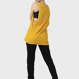 Camiseta sin Mangas con Sensación Interior Suave y Movimiento Fácil, con Comodidad Elástica y Ajuste Equilibrado, Camiseta sin Mangas para Mujer - Product Image 6