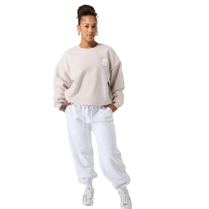 เสื้อสเวตเชิ้ตผ้าฟลีซขนาดใหญ่สำหรับผู้หญิง เสื้อคอกลมแบบสวมใส่สบาย ทรงหลวม สวมใส่สบายในชีวิตประจำวัน - Product Image 5