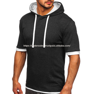 Sweat à capuche imperméable en polaire épaisse pour homme, fabriqué directement par le fabricant, vêtements d'hiver écologiques de haute qualité, personnalisables, couleur unie - Product Image 3