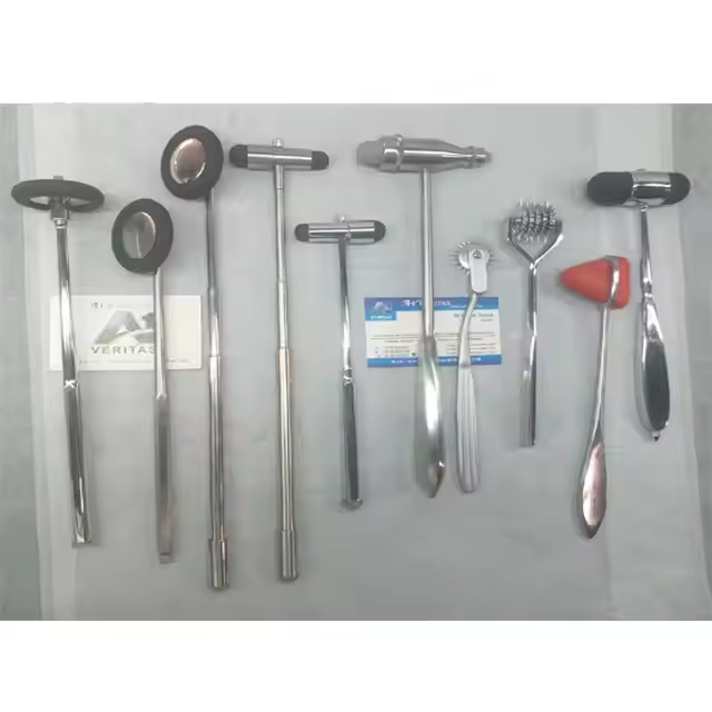 High Quality Black Surgical Instruments 5.5 Precision Cut Shear Utility Percussion Hammer Direct Export Manufacturer Stainless