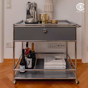 Rodillo giratorio de bola de 2 pulgadas para trabajo ligero con diámetro de tornillo M10 para carrito de cocina - Product Image 5
