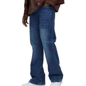 Pantalones Vaqueros de Moda para Hombre, Estilo Carpintero, Clásicos, Holgados, de Alta Calidad, Nuevo Diseño, Pantalones Vaqueros Rectos de Mezclilla para Hombre - Product Image 1