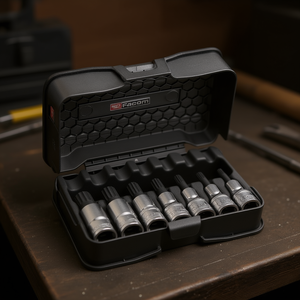 Juego de Llaves de Impacto Facom de 1/2'' de Alcance Corto XZN, Juego de Herramientas de 7 Piezas - Product Image 3