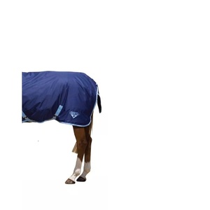 Los más vendidos, alfombras multicolores de algodón sintético para caballos, manta de invierno cómoda duradera, cubierta de lluvia de verano, azul, disponible - Product Image 3