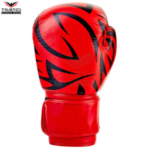 ถุงมือหนังสำหรับชกมวยถุงมือกีฬาเป็นมิตรต่อสิ่งแวดล้อมผลิตจากมืออาชีพโลโก้ที่ออกแบบได้ตามต้องการ - Product Image 2