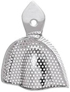 1 Bandeja de Impresión Dental Manual Perforada de Acero Inoxidable Extra Grande, Juego de Instrumentos Quirúrgicos con Certificación CE - Product Image 4