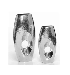 Living Room Decoration Golden plating Finishing Flower Pot Handmade Designer Metal Flower <b>Vase</b> Aluminum Decorative Flower <b>Vase</b> - Product Image 5