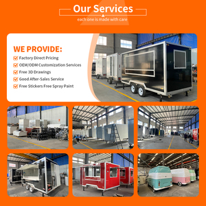 Pizza <strong>Food</strong> Trailer Fully Equipment with <strong>Food</strong> Truck Sale Small <strong>Food</strong> <strong>Cart</strong> Business Mobile <strong>Fast</strong> Crepe - Product Image 5