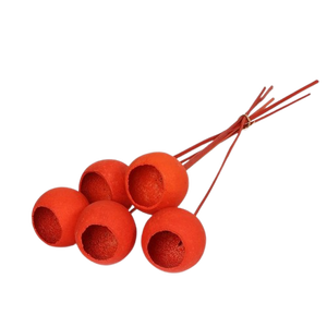 Campana de copa natural seca en Palos, artículo decorativo navideño para el hogar con diferentes tamaños y colores - Product Image 1