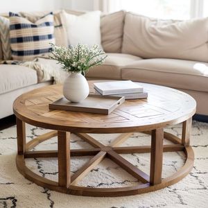 Table basse en bois classique, meubles intemporels pour le salon, construction solide, élégance naturelle pour les décors intérieurs traditionnels - Product Image 6