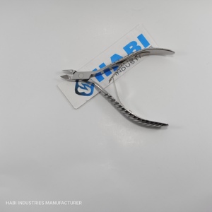 Coupe-cuticules de manucure en acier inoxydable à pointe de 5 mm personnalisés coupe-ongles confortables pour bébé avec les doigts - Product Image 6