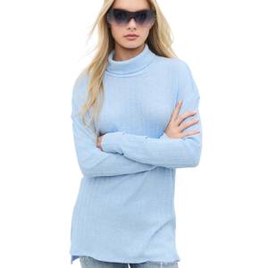 Women's Casual Formal <b>Tunic</b> Top with Hand <b>Embroidered</b> Logo Sequined Decoration Lace Accents in XL Size Made of Linen Chiffon - Product Image 3