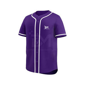 เสื้อเบสบอลระบายอากาศได้ดีของผู้ชาย2024ปรับแต่งได้ชุดกีฬาใส่สบายสำหรับสวมใส่ในทีมตัวเลือกการออกแบบเฉพาะตัว - Product Image 4