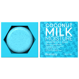 Barre de shampoing et d'après-shampoing solide faite à la main sans sulfate pour soins capillaires bio de marque privée 2 en 1 - Product Image 3