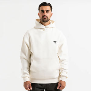 Sudadera con Capucha Deportiva para Hombre, Hombros Caídos, Corte Holgado, Sudadera con Capucha para Invierno, para Entrenamiento en el Gimnasio y Uso Diario Informal - Product Image 1