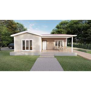 Solárium Prefabricado Contemporáneo de Una Planta en Color Crema-Blanco, con Vidrio Doble Templado y Doble Acristalamiento Low-E, 85m, Acero de Color - Product Image 1