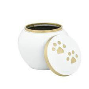 Urnas de cremación ecológicas de acero inoxidable de estilo moderno de lujo de alta calidad para almacenamiento de cenizas de mascotas al por mayor - Product Image 1