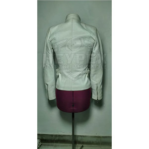 Chaqueta de Cuero de Piel de Oveja Genuina Transpirable de Alta Calidad para Mujer, Estilo Motero, para Otoño/Invierno, con Piel de Cordero - Product Image 6