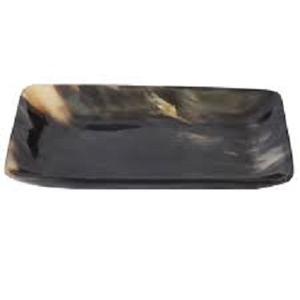 Assiette en corne de buffle naturelle sur mesure et plateau de service fait à la main écologique disponible en tailles au meilleur prix - Product Image 5