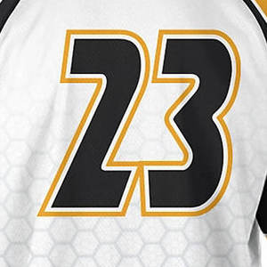 Maillot de lacrosse haute performance à manches courtes, tissu léger et respirant, maillot d'entraînement athlétique pour joueurs masculins - Product Image 6