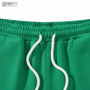 Shorts en toile 100% coton imprimés pour hommes, taille élastique, séchage rapide, shorts décontractés personnalisés - Product Image 5