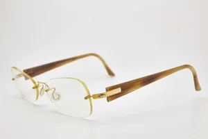 Lunettes unisexes en corne de buffle naturelle fabriquées à la main, écologiques, légères, monture rectangulaire pour les jeunes, tendance, prix abordable - Product Image 4