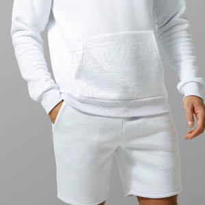 OEM Service Casual Wear <b>Men</b> <b>Hoodie</b> <b>and</b> <b>Shorts</b> <b>Set</b> Best Cotton Made <b>Men</b> <b>Hoodie</b> <b>and</b> <b>Shorts</b> <b>Set</b> - Product Image 5