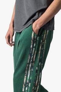 Pantalons de survêtement pour hommes OEM, style streetwear, bande latérale droite, respirant, en molleton français, taille élastique, coupe ample, jogging - Product Image 3