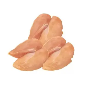 All'ingrosso petto di pollo congelato Halal/filetti senza pelle a buon mercato prezzo miglior premio all'ingrosso fornitore all'ingrosso di pollo per la vendita