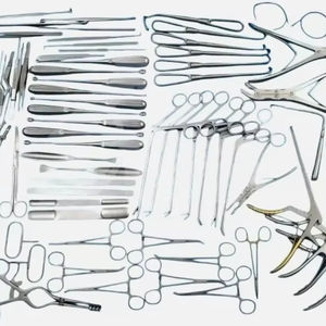 Kit chirurgical de rhinoplastie avancée en acier inoxydable manuel réutilisable 78 pièces - Product Image 1