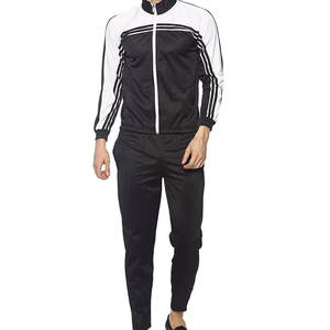 Wholesale Set Fleece <b>Tracksuits</b> Men <b>Plain</b> <b>Tracksuits</b> Custom Gym OEM Service <b>Plain</b> Men <b>Tracksuit</b> - Product Image 4