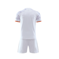 Maillots de football unisexes - Vente en gros, uniformes de football 100% polyester, respirants, séchage rapide, noms et numéros d'équipe personnalisés, imbattables
