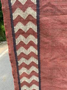 พรมขนแกะสไตล์โบฮีเมียนพรมปูพื้นแบบซักได้สำหรับห้องนอนห้องนั่งเล่นแบบโบราณสีเรขาคณิตงานแฮนด์เมด - Product Image 6