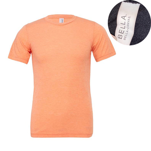 T-shirt unisexe en trois mélanges doux et respirant-Bella + T-shirts unisexes en toile - Product Image 3