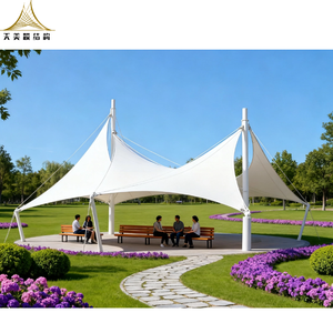 Ngoài trời lớn tán cường độ cao pvdf kéo màng cấu trúc không thấm nước kiến trúc cảnh quan Shading lều - Product Image 2
