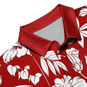 เสื้อโปโลกอล์ฟผู้ชายทรงเข้ารูป ผ้าสเตรช ระบายอากาศดี เหมาะสำหรับกิจกรรมกลางแจ้ง - Product Image 3