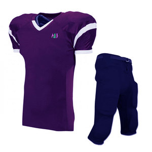 Conjunto de Uniforme de Fútbol Americano para Equipos, Manga Corta, Hecho de Tela de Poliéster y Elastano, Alta Calidad, Cómodo y Duradero - Product Image 1